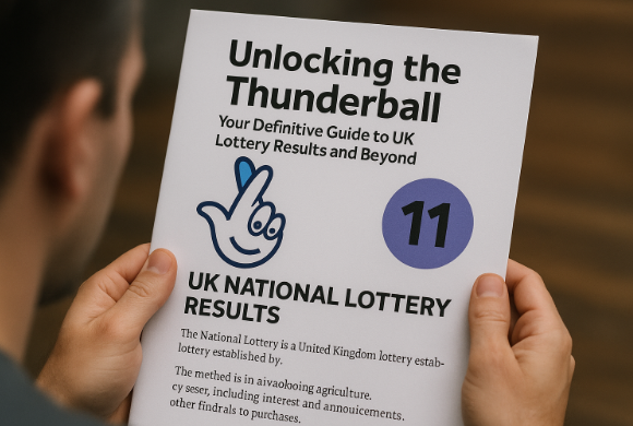 United Kingdom National Lottery Thunderball Draw Results: Your Ultimate Guide
