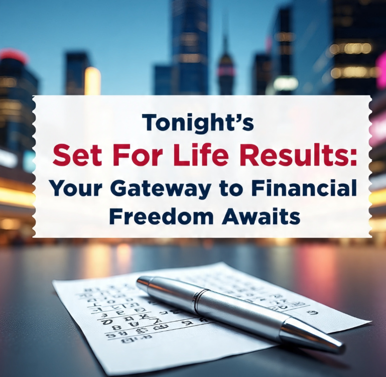 Tonights Set For Life Results: Your Gateway to Financial Freedom Awaits